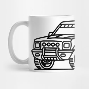 Offroad Car (Black) Mug